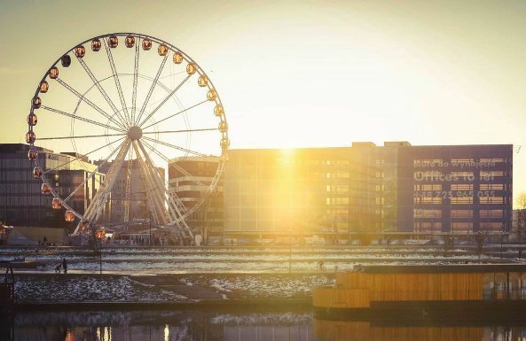 Krakow Ferris wheel