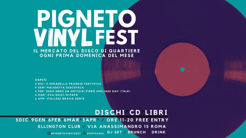 Pigneto Vinyl Fest