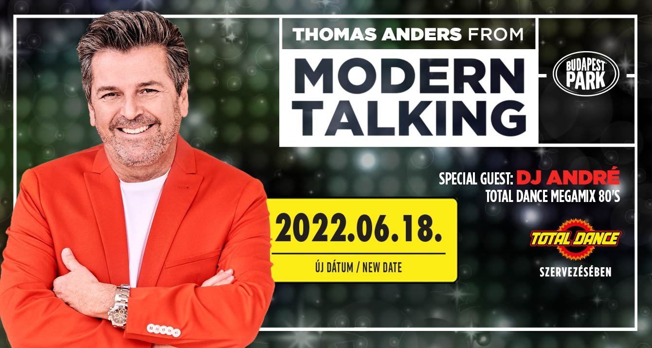 Thomas Anders at Budapest Park