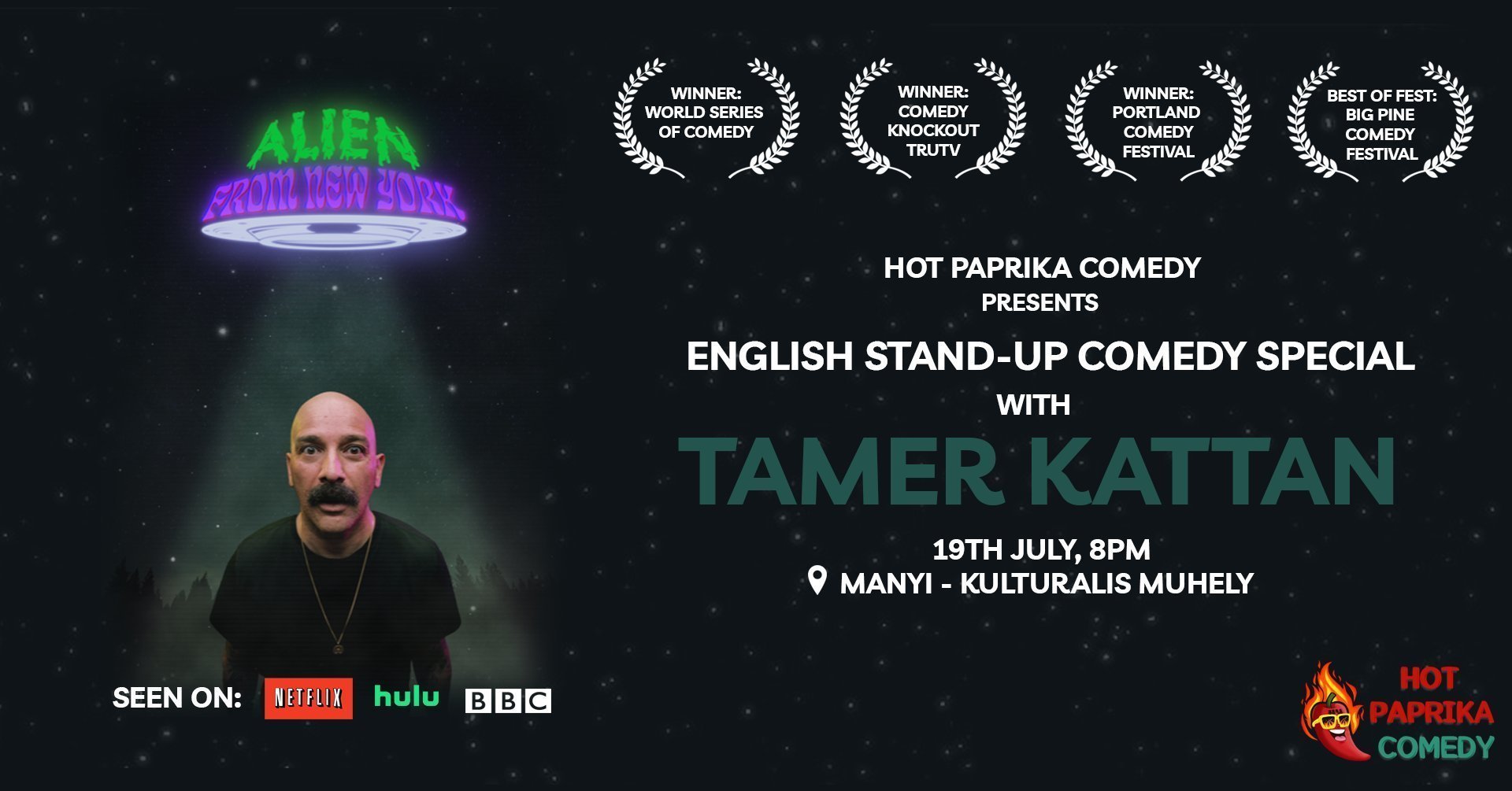 English Stand-Up Comedy Special with Tamer Kattan