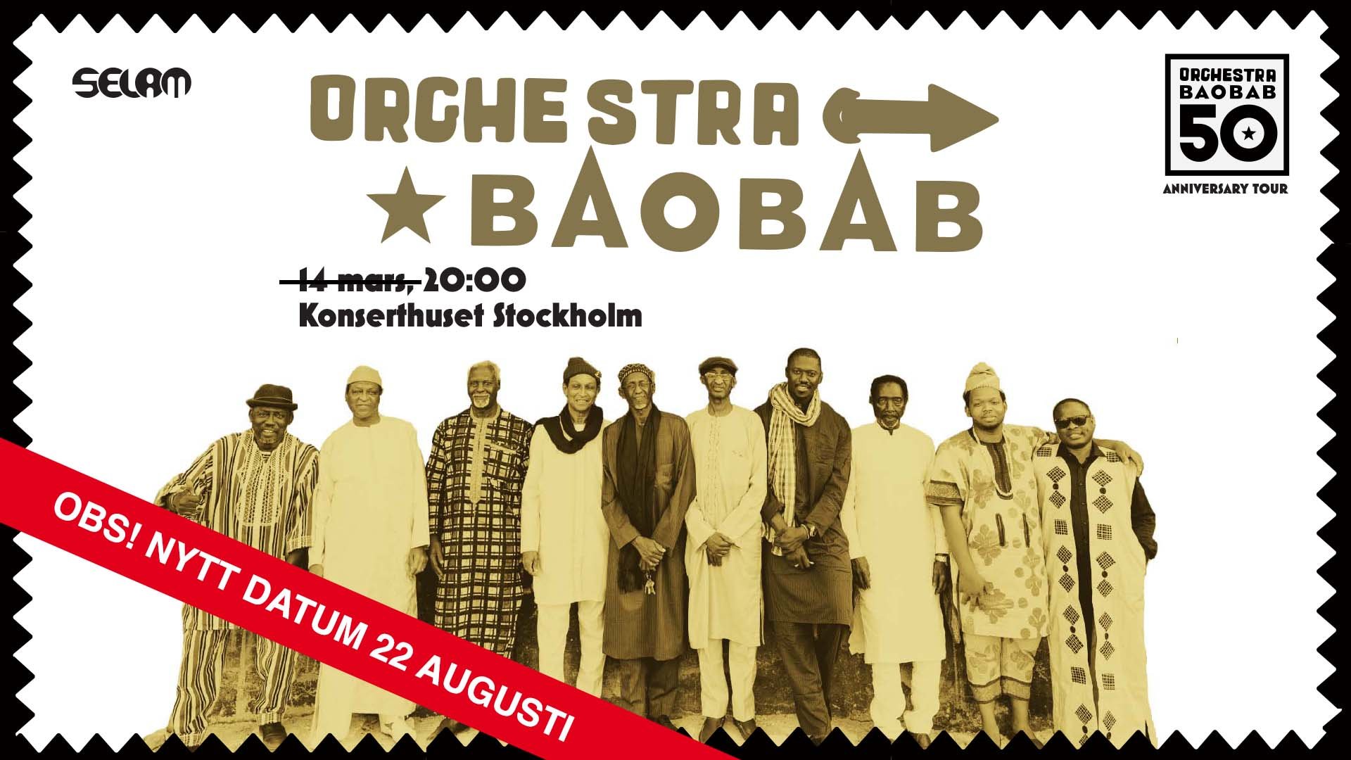 Orchestra Baobab live i STHLM