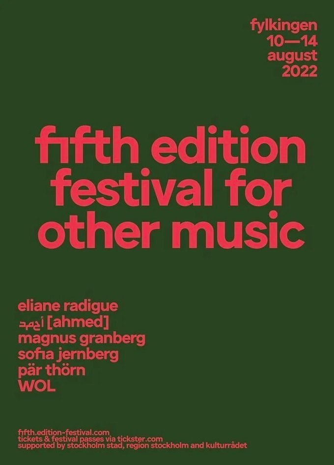 5th Edition Festival for Other Music