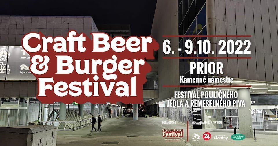 Craft beer and burger festival Bratislava