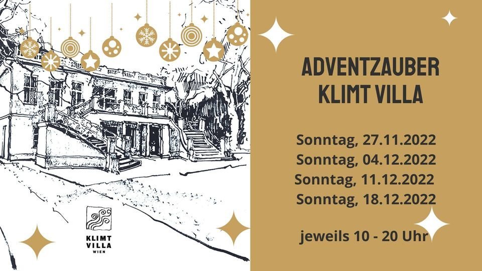 Adventzauber Klimt Villa Wien
